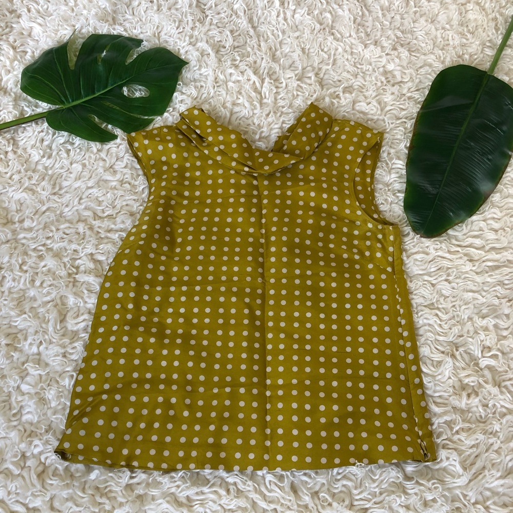 Silk J Crew Gather Scoop Top